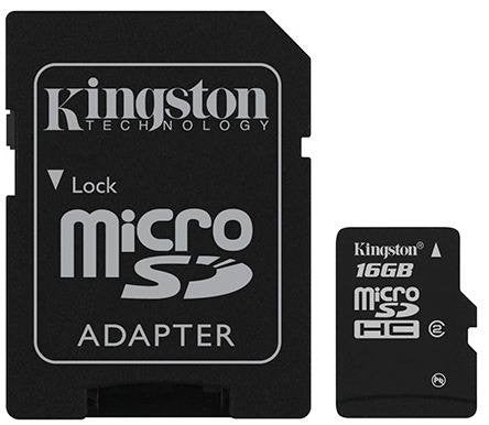 Memoria SD Kingston16 GB MicroSD